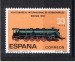 Stamps Spain -  Edifil  2672  XXIII  Congreso Internacional de Ferrocarriles  