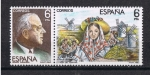 Stamps Spain -  Edifil  2699 - 2700   Maestros de la Zarzuela  Doble sello