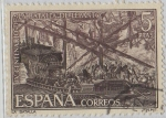 Stamps Spain -  IV centenario de la batalla de Lepanto-1971