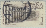 Stamps Spain -  Roma-Hispania-Acueducto de Segovia-1974