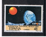 Stamps Spain -  Edifil  2876  Exposición  Universal de Sevilla  EXPO¨92