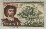 Stamps : Europe : Spain :  Personajes españoles-Juan Sebastian el Cano-1976