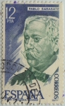 Stamps Spain -  personajes españoles-Pablo Sarasate-1977