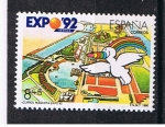 Stamps Spain -  Edifil  3050  Exposición  Universal de Sevilla  EXPO¨92   