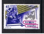 Stamps Spain -  Edifil  3117  Europa.  Europa Espacial. 