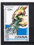 Stamps Spain -  Edifil  3133  Esposición Mundial de l Pesca  