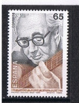 Stamps Spain -  Edifil  3242  I Cente. del nacimiento de Andrés Segovia  ( 1893 - 1987 )