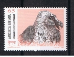 Stamps Spain -  Edifil  3271  América-UPAE.  Aves en peligro de extinción.  