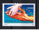 Stamps Spain -  Edifil  3272  Año europeo de las personas mayores y solidaridad entre las generaciones.  