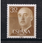 Stamps Spain -  Edifil  1147   General Franco  