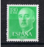 Stamps Spain -  Edifil  1156   General Franco  