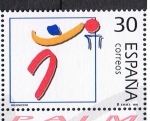 Stamps Spain -  Edifil  3365  Deportes. Olímpicos de Plata  