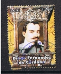 Stamps Peru -  Diego Fernandez de Córdoba