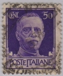 Stamps Italy -  Victor Manuel III