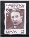 Stamps Spain -  Edifil  3514  Inauguración del Teatro Real de Madrid.  