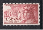 Stamps Spain -  Edifil  1113   V  Cent. del nacimiento de Fernando el Católico.  