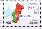 Stamps Spain -  Edifil  3643  Paises del Euro.  