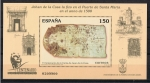 Stamps Spain -  Edifil  SH 3722  V Cent. de la Carta de Juan de la Cosa.  Se completa con la reproducción de diferen