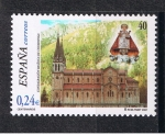 Stamps Spain -  Edifil  3814  Cente. de la consagración de la Basólica de Covadonga.  