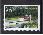 Stamps Spain -  Edifil  3957  Túnel de Somport por carretera  