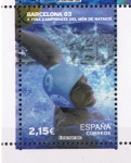 Stamps Spain -  Edifil  SH 3991 C  Campeonatos del Mundo de Natación Barcelona 03.  