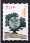 Stamps Spain -  Edifil  4023  Arboles.  