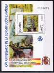 Stamps Spain -  Edifil  SH 4044  XXV aniv. de la Constitución.  