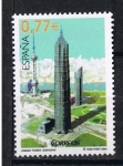 Stamps Spain -  Edifil  4119  Arquitectura urbana. emisión conjunta con China.  