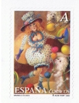 Stamps Spain -  Edifil  4134  El Circo. Tarifa A  