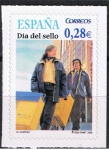 Stamps Spain -  Edifil  4174  Día del Sello. El cartero.  