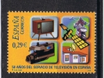 Stamps Spain -  Edifil  4282  50º Aniv. del Servicio de Televisión Española.  