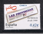 Stamps Spain -  Edifil  4309  Diarios centenarios.  Las Provincias. ( Valencia 1866 ).  