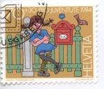 Stamps : Europe : Switzerland :  pipi