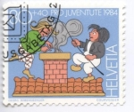 Stamps Switzerland -  mari popins