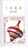 Stamps Switzerland -  peonza