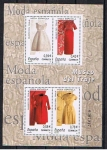 Stamps Spain -  Edifil  4354  Moda Española. Cristóbal Balenciaga.   Cuatro creaciones del modisto guipuzcoano.