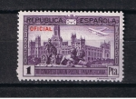 Stamps Spain -  Edifil  634  III Congreso de la Unión Postal Panamericana.  Con habolitación Oficial   