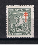 Stamps Spain -  Edifil  985  Pro Tuberculosos.  