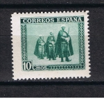 Stamps Spain -  Edifil  849 H  En honor del Ejército y la Marina.   