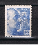 Stamps Spain -  Edifil  1052  Cid y General Franco.  