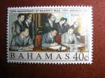 Stamps Bahamas -  25th Anniversary of majority rule