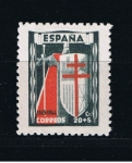 Stamps Spain -  Edifil  971  Pro Tuberculosos. Cruz de Lorena en rojo  