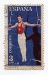 Stamps Spain -  Gimnasia