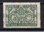 Stamps Spain -  Edifil  566  Pro Unión Iberoamericana.  