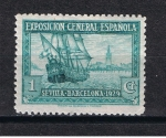 Stamps Spain -  Edifil  434  Pro Exposiciones de Sevilla y Barcelona.   