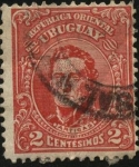 Stamps Uruguay -  General Artigas.