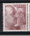 Stamps Spain -  Edifil  923  General Franco.  