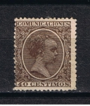 Stamps Spain -  Edifil  223  Reinado de Alfonso XIII.   