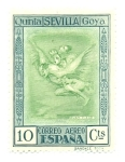 Stamps Spain -  Quinta de Goya en la Exposicion de Sevilla