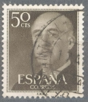 Stamps Spain -  ESPAÑA 1955-6_1149.02 General Franco (1892-1975).